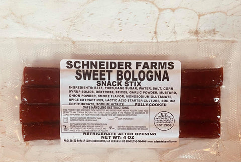 Sweet Bologna Snack Sticks