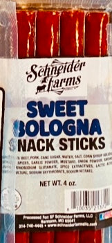 Sweet Bologna Snack Sticks