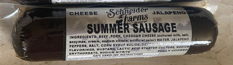 Cheese & Jalapeno Summer Sausage