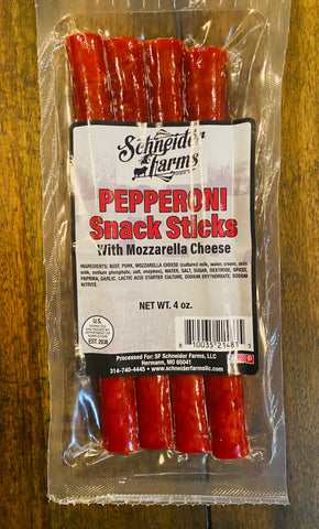 Pepperoni Mozzarella Snack Sticks