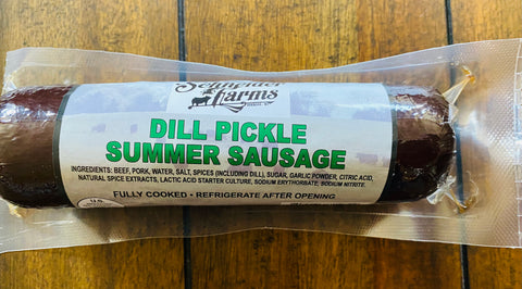 Dill Pickle Summer Sausage